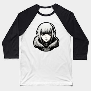 Anime Girl Baseball T-Shirt